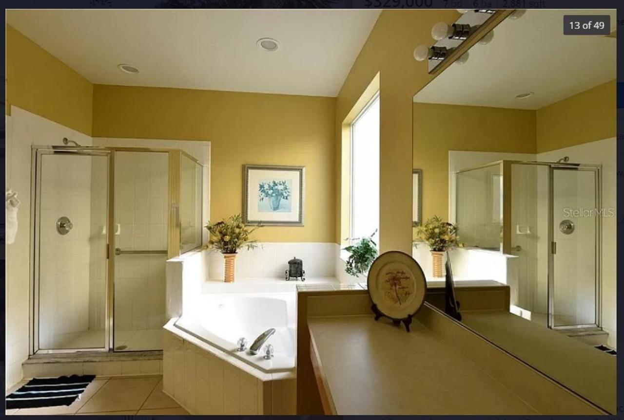 7 Bedroom, 6 Bath And Pool Near Disney In Emerald Island 4 King Master Suites كيسيمي المظهر الخارجي الصورة